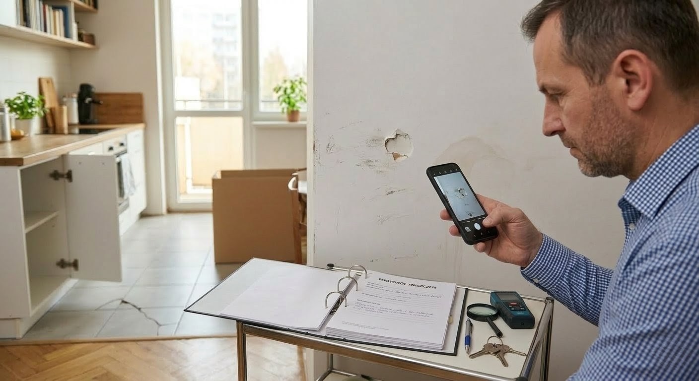 Jak udokumentować zniszczenia w mieszkaniu na wynajem, żeby mieć dowód w sporze z najemcą